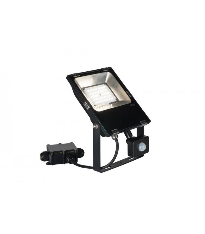 LED Outdoor Recessed Wall Light, Ip65, Black, 4000K