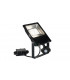 LED Outdoor Recessed Wall Light, Ip65, Black, 4000K