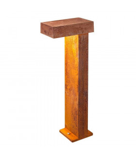 LED Outdoor Floor Stand, Rust-Coloured, Ip55 3000K