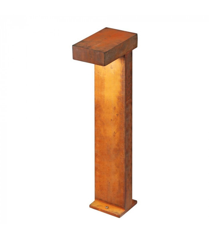 LED Outdoor Floor Stand, Rust-Coloured, Ip55 3000K