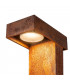 LED Outdoor Floor Stand, Rust-Coloured, Ip55 3000K