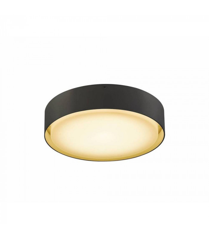 LED Outdoor Surface-Mounted Ceiling Light, Ip54, Anthracite, 3000, 4000K