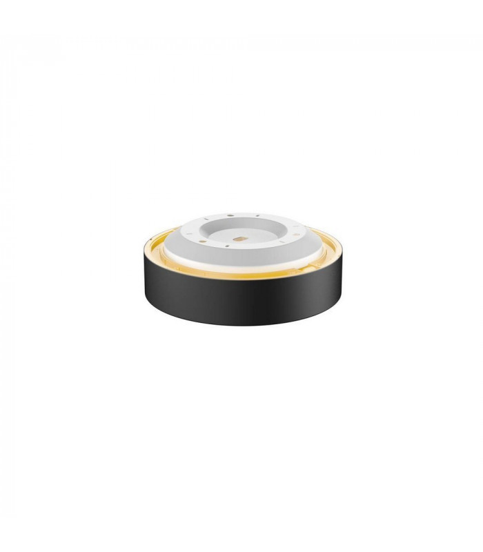 LED Outdoor Surface-Mounted Ceiling Light, Triac, Black, 3000, 4000K