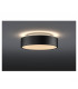 LED Outdoor Surface-Mounted Ceiling Light, Triac, Black, 3000, 4000K