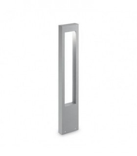 1 Light Outdoor Bollard Grey IP44, G9