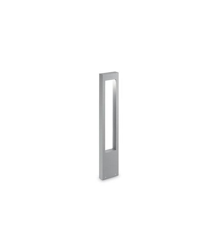 1 Light Outdoor Bollard Grey IP44, G9