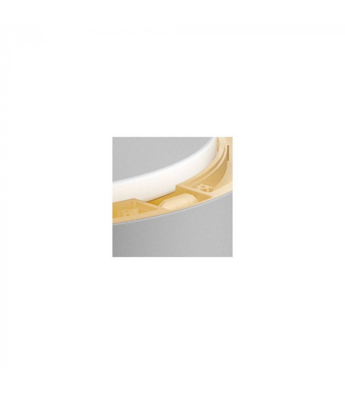 LED Outdoor Surface-Mounted Ceiling Light, Triac, Silver-Grey 3000, 4000K