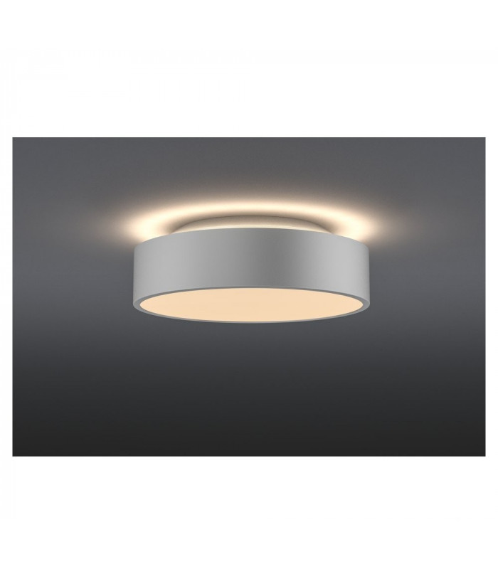 LED Outdoor Surface-Mounted Ceiling Light, Triac, Silver-Grey 3000, 4000K