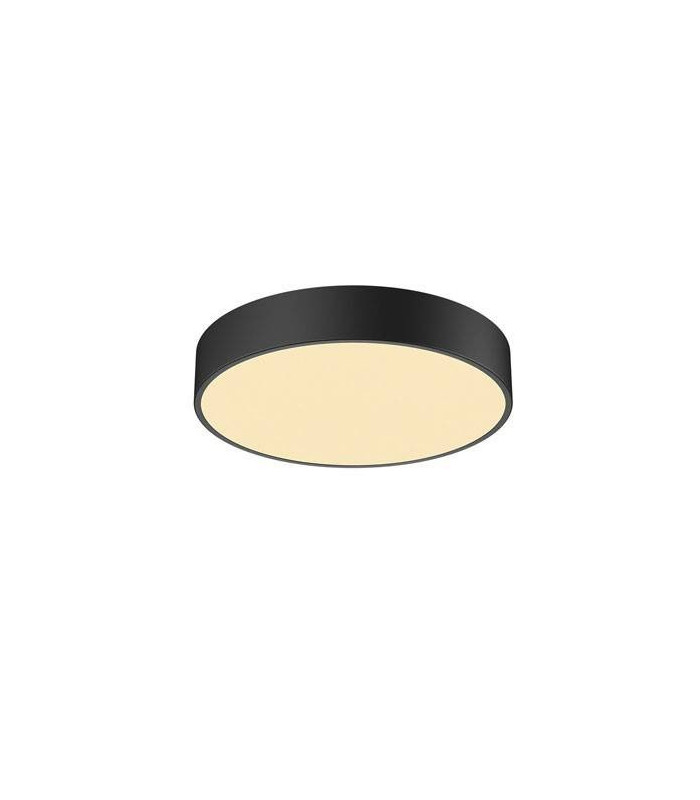 LED Outdoor Surface-Mounted Ceiling Light, Triac, Black, 3000, 4000K