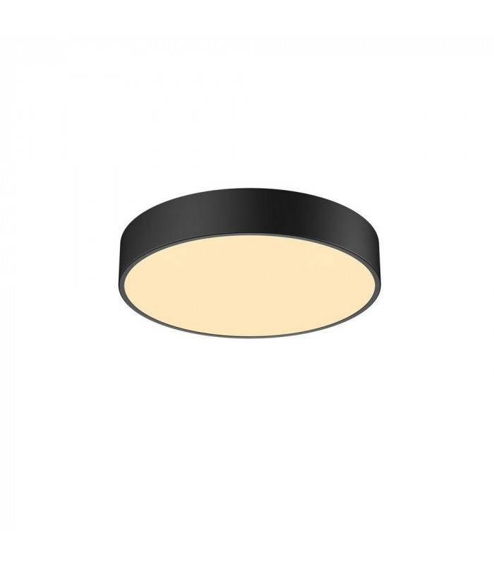 LED Outdoor Surface-Mounted Ceiling Light, Triac, Black, 3000, 4000K