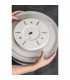 LED Outdoor Surface-Mounted Ceiling Light, Triac, White, 3000, 4000K