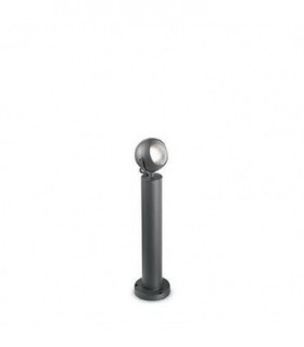 1 Light Outdoor Short Bollard Anthracite IP44, GU10