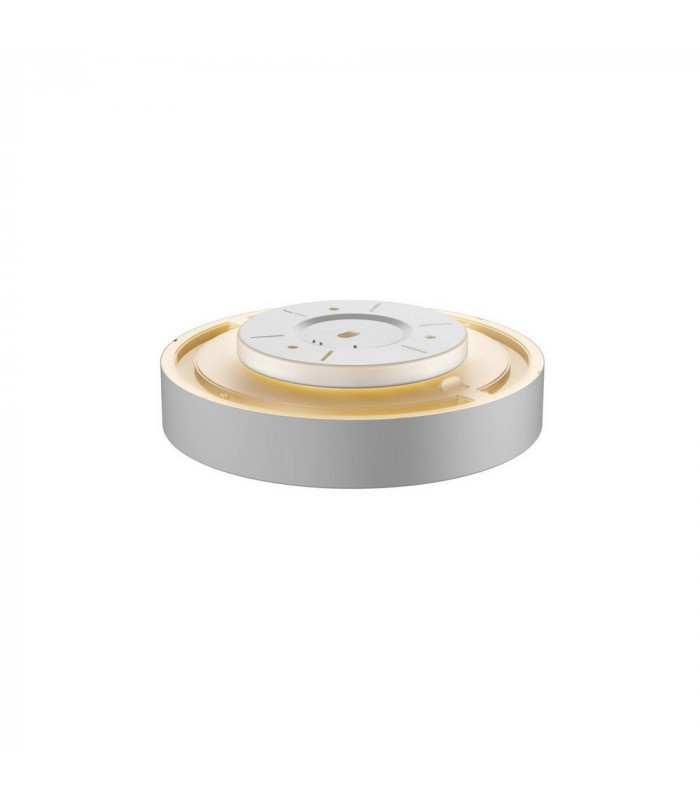 LED Outdoor Surface-Mounted Ceiling Light, Triac, Silver-Grey 3000, 4000K