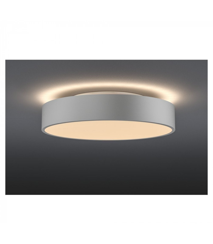 LED Outdoor Surface-Mounted Ceiling Light, Triac, Silver-Grey 3000, 4000K