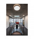 LED Outdoor Surface-Mounted Ceiling Light, Triac, Black, 3000, 4000K