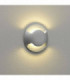 LED 1 Light Outdoor Wall Light Painted Silver IP67