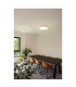 LED Outdoor Surface-Mounted Ceiling Light, Triac, White, 3000, 4000K