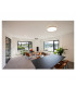 LED Outdoor Surface-Mounted Ceiling Light, Triac, White, 3000, 4000K