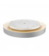 LED Outdoor Surface-Mounted Ceiling Light, Triac, Silver-Grey 3000, 4000K