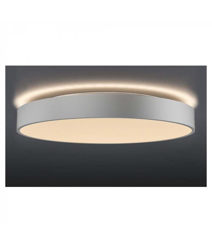 LED Outdoor Surface-Mounted Ceiling Light, Triac, Silver-Grey 3000, 4000K