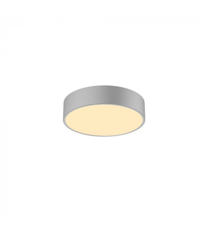 LED Outdoor Surface-Mounted Ceiling Light, Dali, Silver-Grey, 3000, 4000K