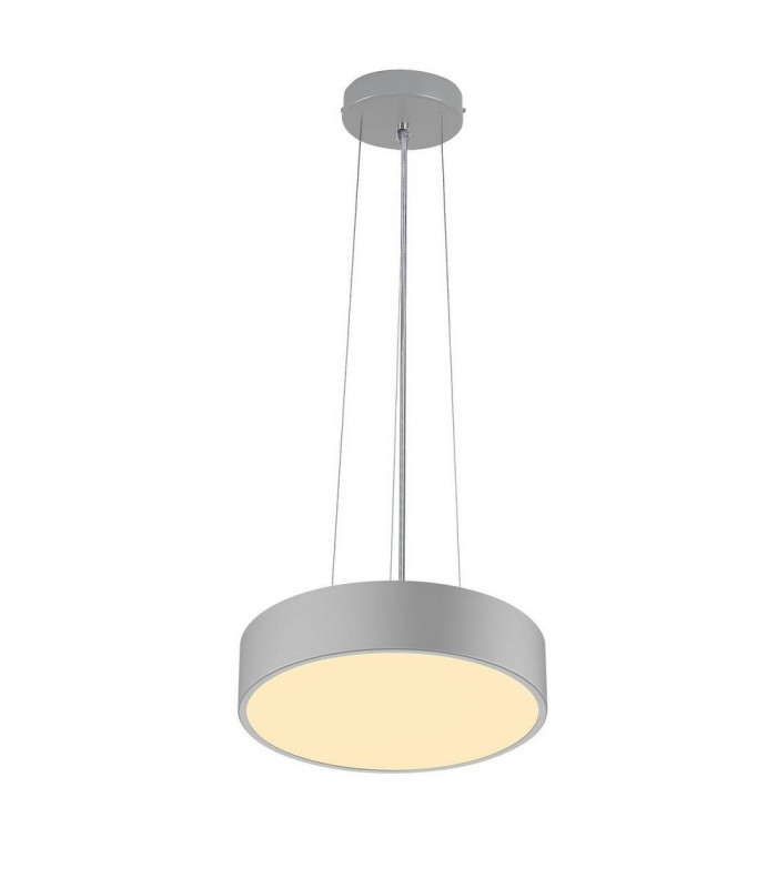 LED Outdoor Surface-Mounted Ceiling Light, Dali, Silver-Grey, 3000, 4000K