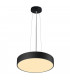 LED Outdoor Surface-Mounted Ceiling Light, Dali, Black, 3000, 4000K