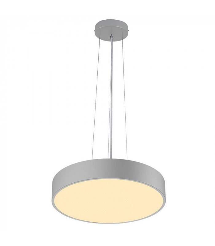 LED Outdoor Surface-Mounted Ceiling Light, Dali, Silver-Grey, 3000, 4000K