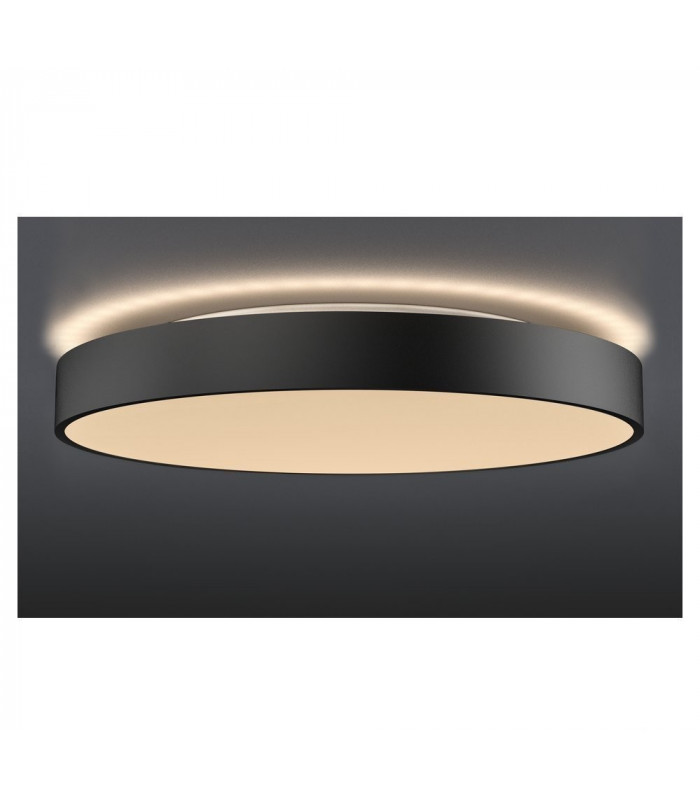 LED Outdoor Surface-Mounted Ceiling Light, Dali, Black, 3000, 4000K