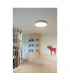 LED Outdoor Surface-Mounted Ceiling Light, Dali, Silver-Grey, 3000, 4000K