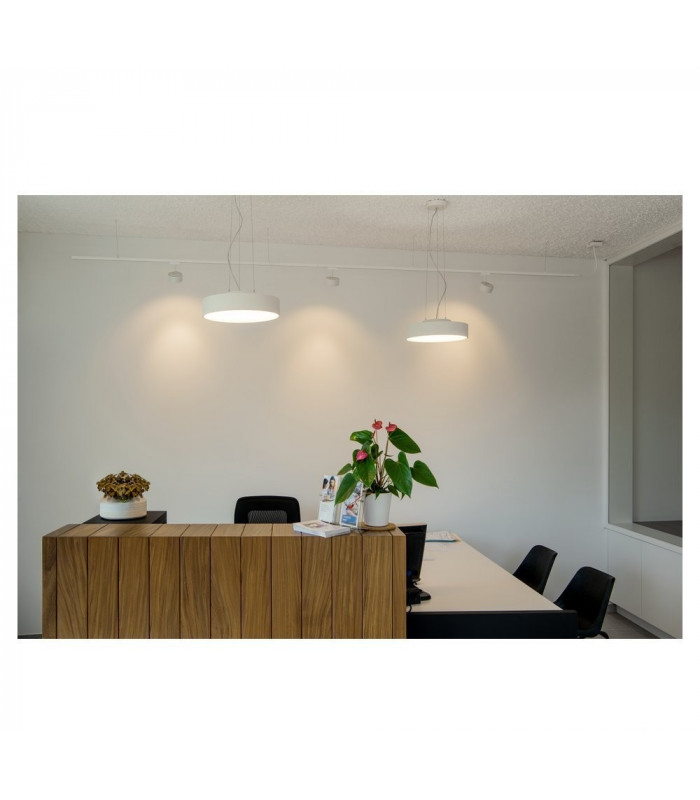 LED Outdoor Surface-Mounted Ceiling Light, Dali, White, 3000, 4000K
