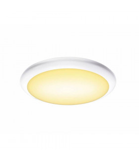 LED Outdoor Surface-Mounted Wall And Ceiling Light, White, Ip65, 3000, 4000K