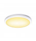 LED Outdoor Surface-Mounted Wall And Ceiling Light, White, Ip65, 3000, 4000K
