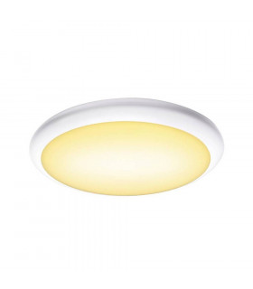 LED Outdoor Surface-Mounted Wall And Ceiling Light, White, Ip65, 3000, 4000K