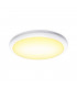 LED Outdoor Surface-Mounted Wall And Ceiling Light, White, Ip65, 3000, 4000K