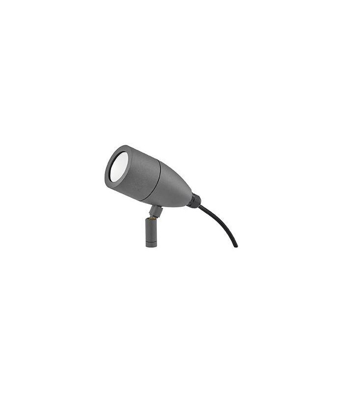 1 Light Outdoor Spike Spotlight Anthracite IP54, G9
