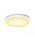 LED Outdoor Sensor Surface-Mounted Wall And Ceiling Light, White Ip65 3000, 4000K