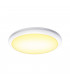 LED Outdoor Sensor Surface-Mounted Wall And Ceiling Light, White Ip65 3000, 4000K