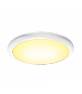 LED Outdoor Sensor Surface-Mounted Wall And Ceiling Light, White Ip65 3000, 4000K