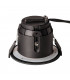 Outdoor Recessed Ceiling Downlight, Black, IP65, GU10