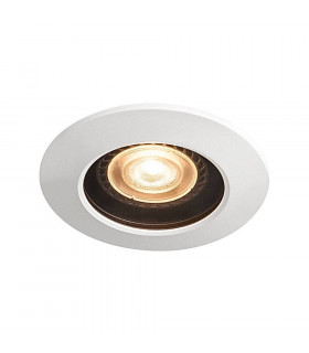 Outdoor Recessed Ceiling Downlight, Black, White, IP65, GU10