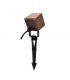 LED Outdoor Ground Spike Light, Rust Coloured Ip65, 3000K, 45d