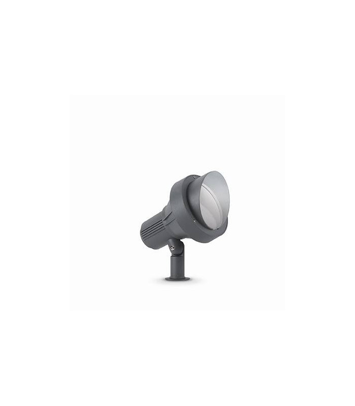 1 Light Large Outdoor Spiked Ground Light Anthracite IP65, E27