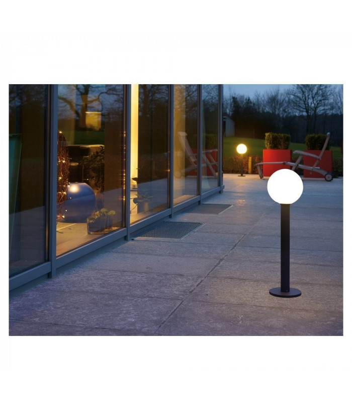 1 Light Outdoor Floor Stand, E27, Anthracite, Ip44