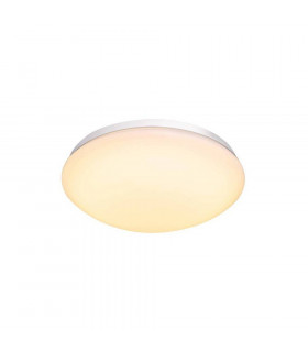 LED Outdoor Surface-Mounted Wall And Ceiling Light, White, Ip44, 3000, 4000K