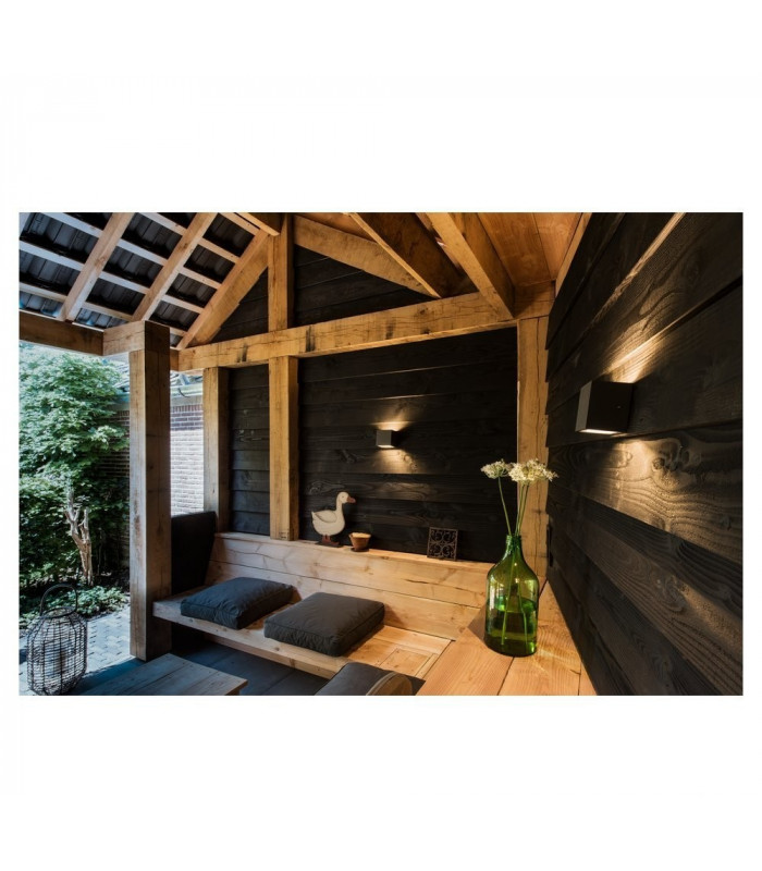 LED Outdoor Surface-Mounted Wall And Ceiling Light, Anthracite, Ip44, 3000K, 10W