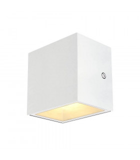 LED Outdoor Surface-Mounted Wall And Ceiling Light, White, Ip44, 3000K, 10W