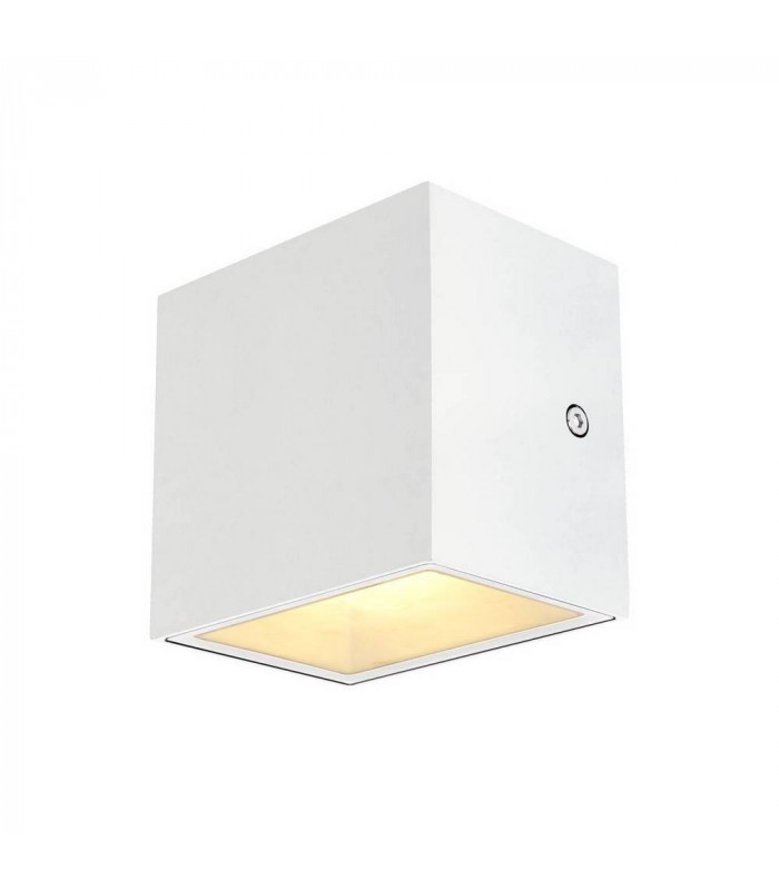 LED Outdoor Surface-Mounted Wall And Ceiling Light, White, Ip44, 3000K, 10W
