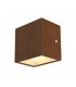LED Outdoor Surface-Mounted Wall And Ceiling Light, Rust Coloured, Ip44, 3000K, 10W