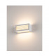 LED Outdoor Up Down Surface-Mounted Wall Light, White, Ip44, 3000K, 19W
